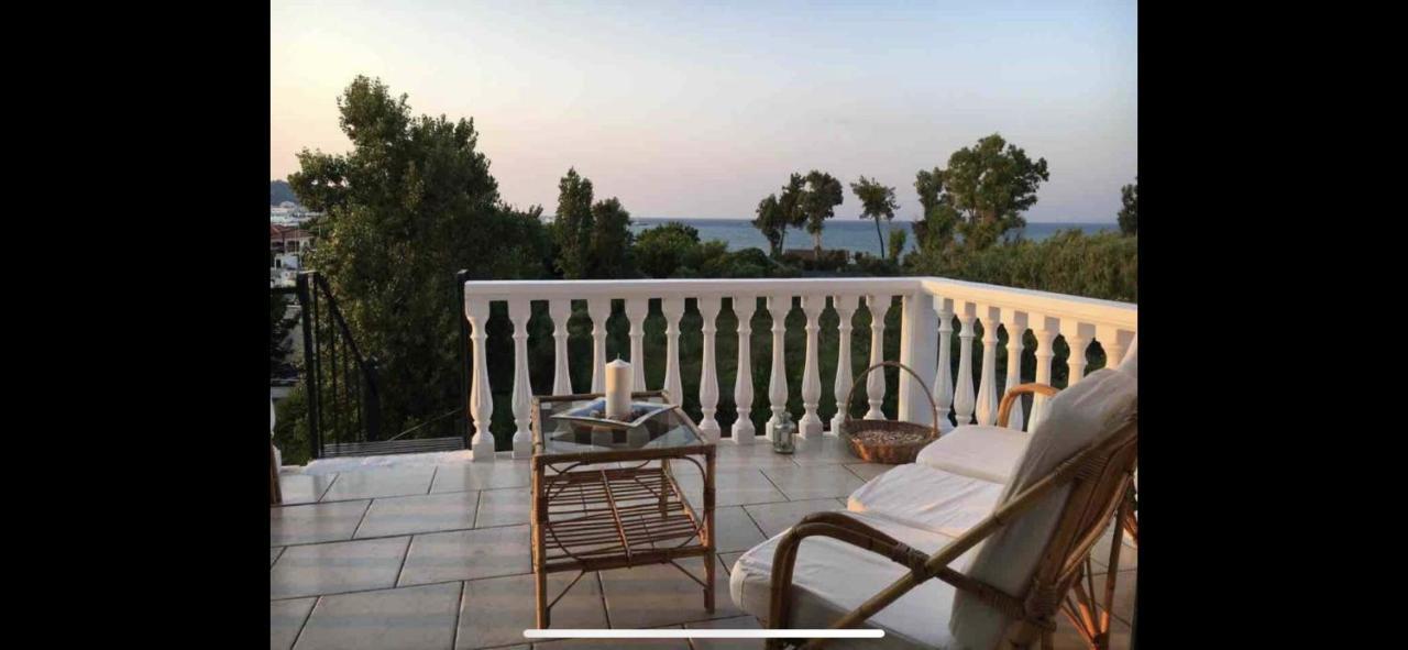 Апартаменты Rosa Seaview Loft Закинтос Экстерьер фото