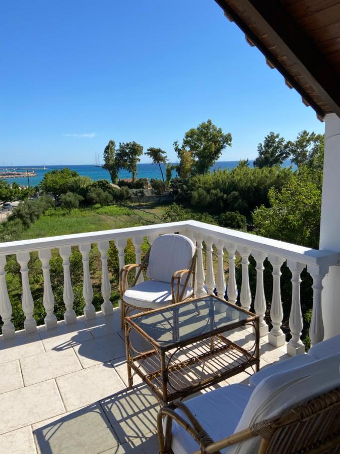 Апартаменты Rosa Seaview Loft Закинтос Экстерьер фото
