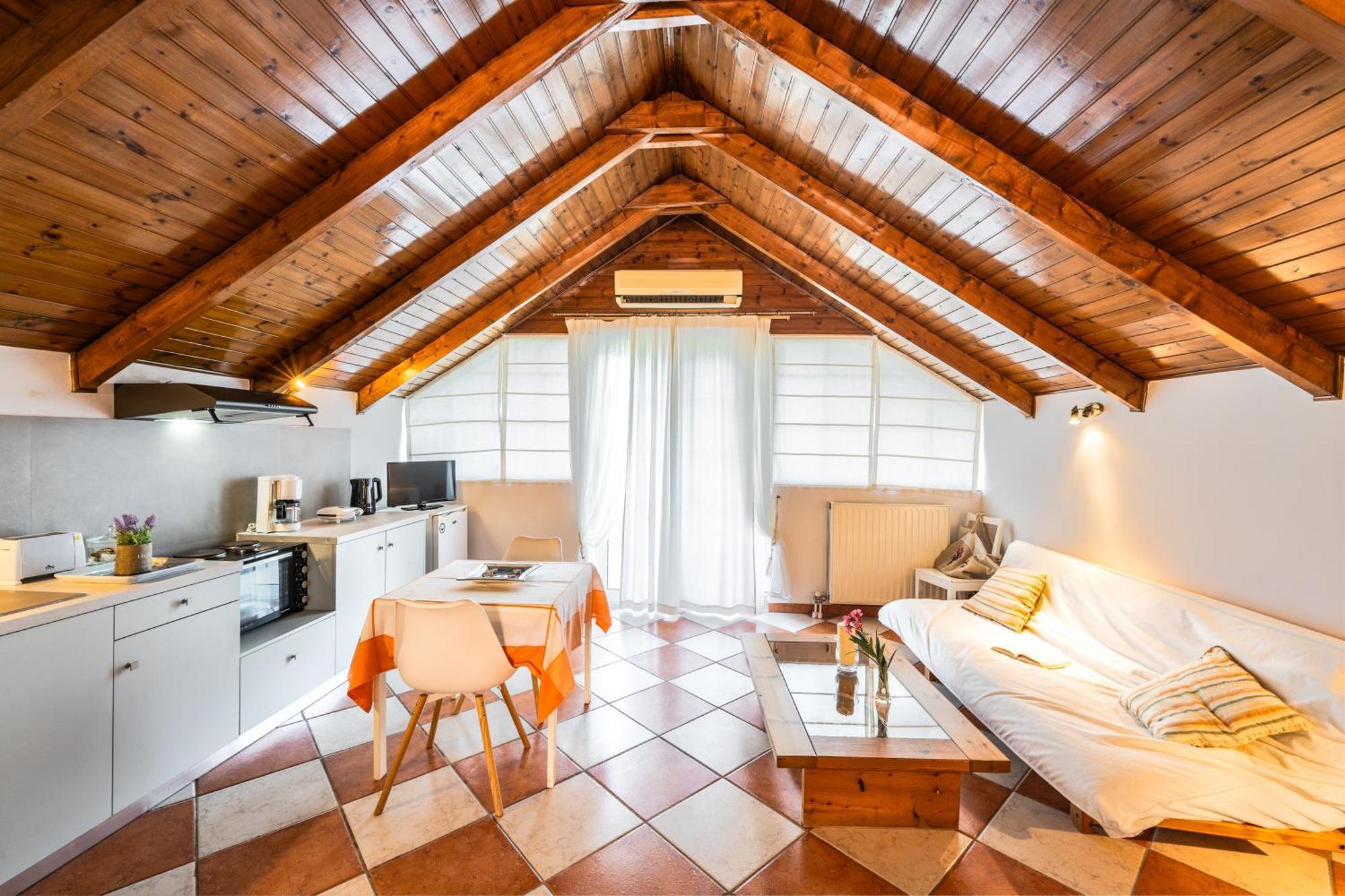 Апартаменты Rosa Seaview Loft Закинтос Экстерьер фото