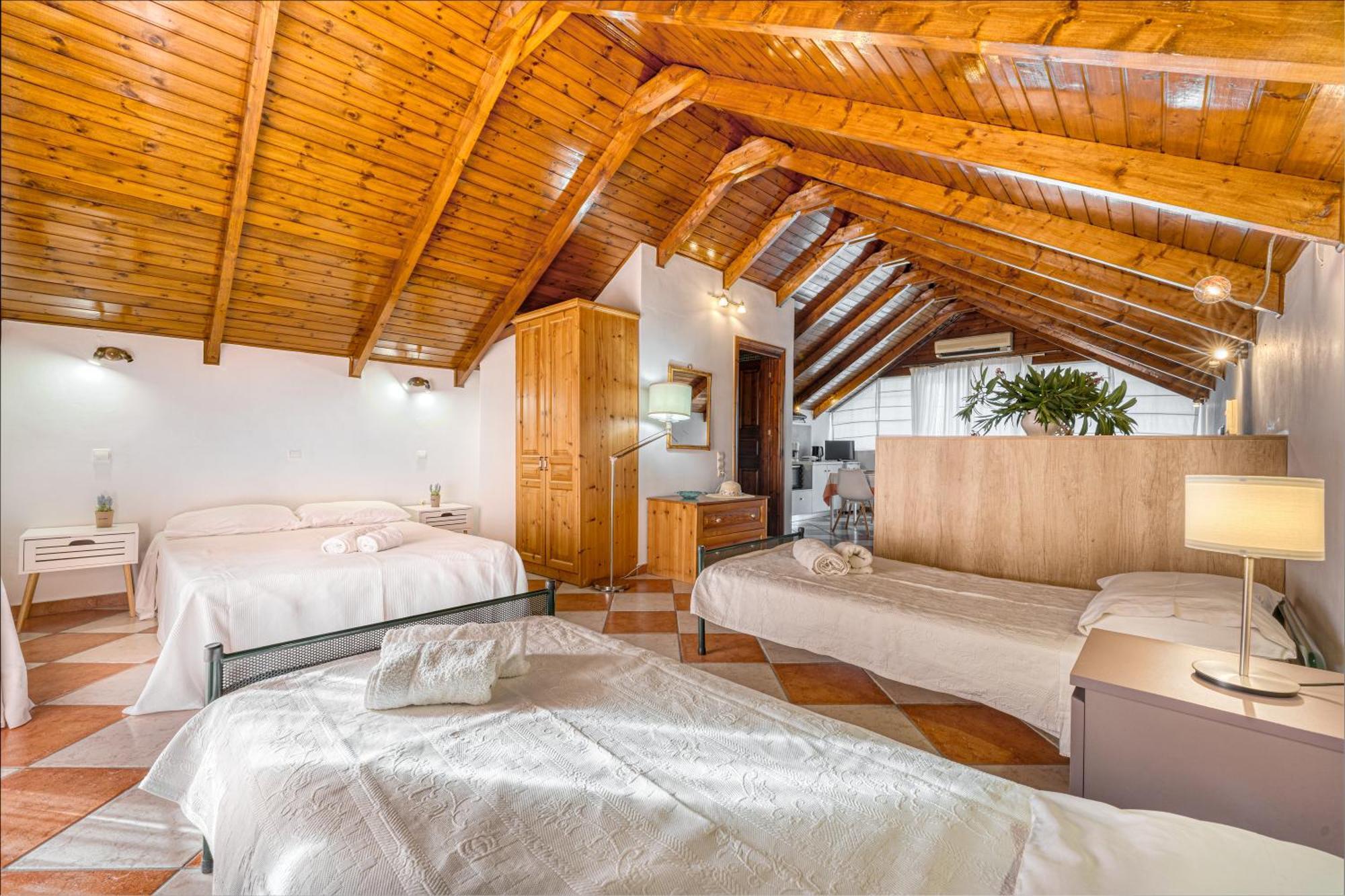Апартаменты Rosa Seaview Loft Закинтос Экстерьер фото