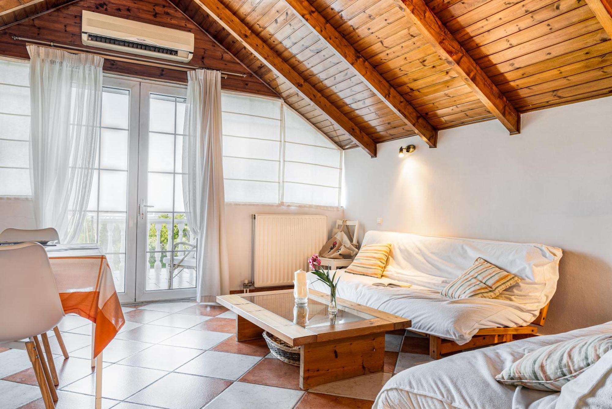 Апартаменты Rosa Seaview Loft Закинтос Экстерьер фото
